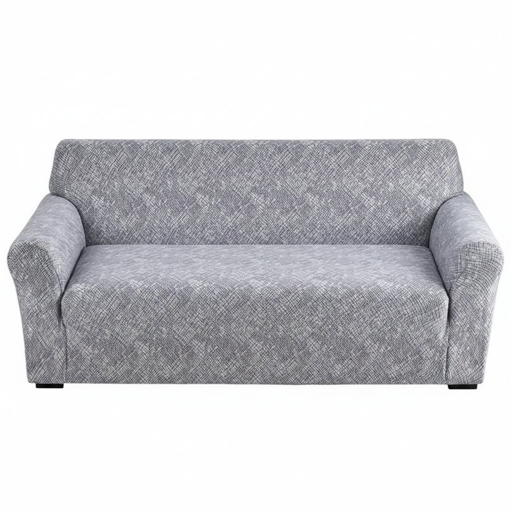 1Pc Flower Printed Elastic Sofa Cover Antidirty Spandex Sofa Cover Furniture Protector for Bedroom Office Living Room Home Decor